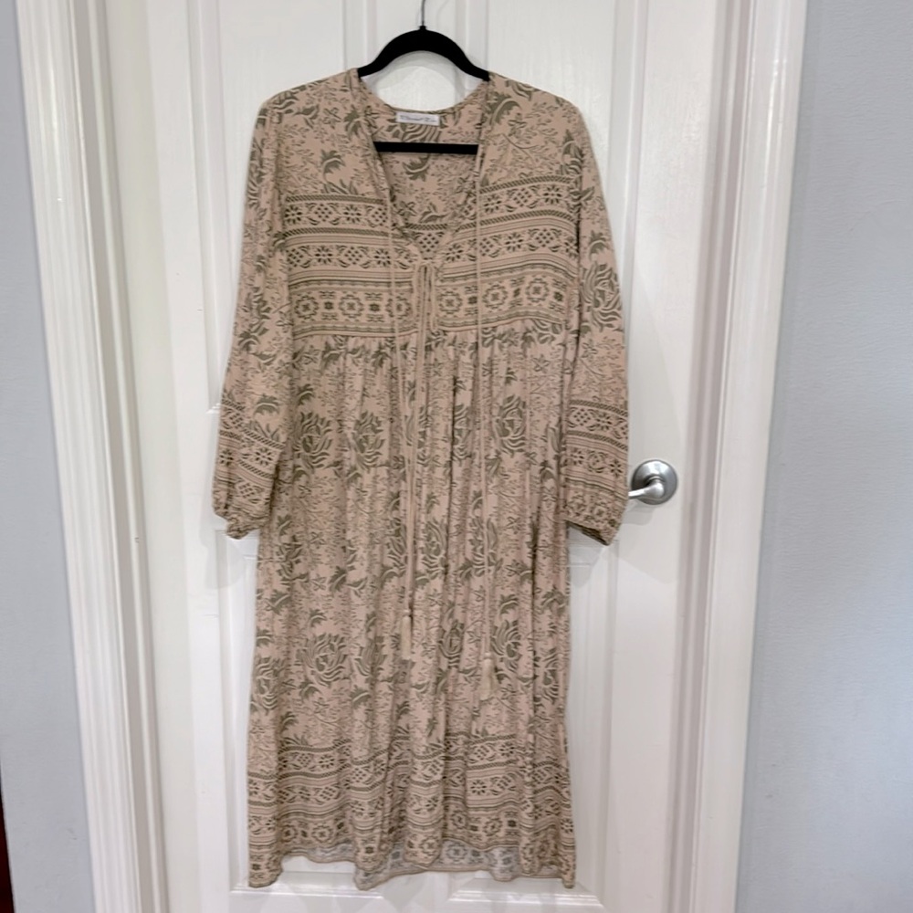 Boho midi dress